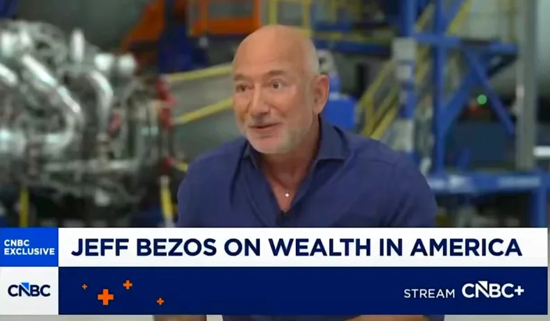 Imagen del artículo - Bezos: la mitad inferior no debería pagar impuesto