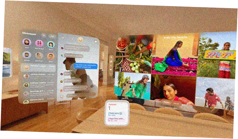 Imagen del artículo - Se anuncia visionOS 26 con widgets espaciales y experiencias compartidas.