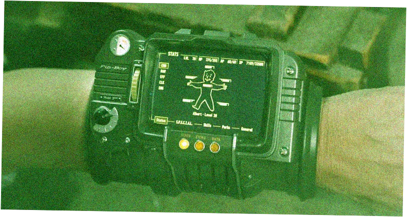 Imagen del artículo - Réplika Pip-Boy 3000 de Bethesda por $300 puede medir radiación (inofensiva)