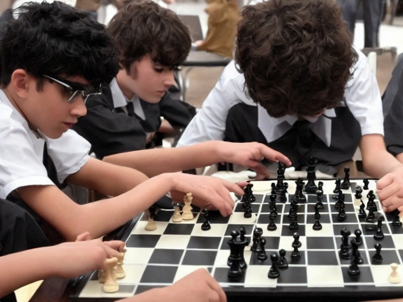 Школяр зібрав робота для гри в шахи, який принижує опонентів
