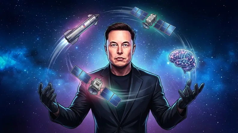 Imagen del artículo - SpaceX + xAI: mega-fusión que redefine el cómputo IA