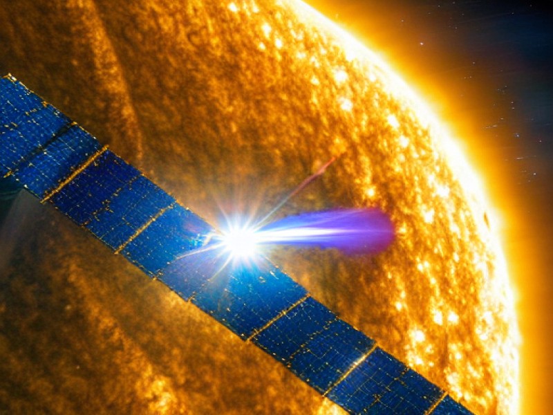 Картинка до новини - Встигнути за півсекунди: астрофотограф зняв захопливі кадри польоту МКС на тлі Сонця