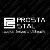Логотип телеграм спільноти - prostaSTAL - custom knives and sheaths