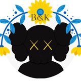 Логотип телеграм спільноти - Bearbrick_Kaws UA