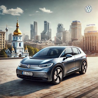 Логотип телеграм спільноти - VW ID KYIV