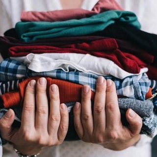 Логотип телеграм спільноти - Допомога одяг та взуття