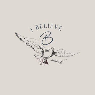 Логотип телеграм спільноти - I BELIEVE🕊