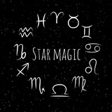 Логотип телеграм спільноти - star magic | гороскоп