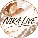 Логотип телеграм спільноти - NIKA | Live