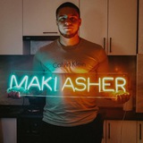 Telegram community logo — Maki Asher