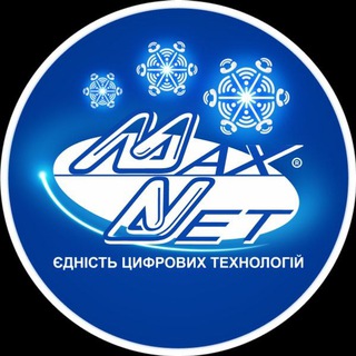Логотип телеграм спільноти - Макснет