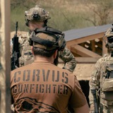 Логотип телеграм спільноти - CORVUS Gunfighter