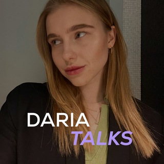 Telegram community logo — Daria talks