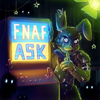 Логотип телеграм спільноти - ASK Five Nights at Freddy