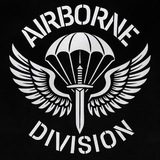 Логотип телеграм спільноти - Airborne Division