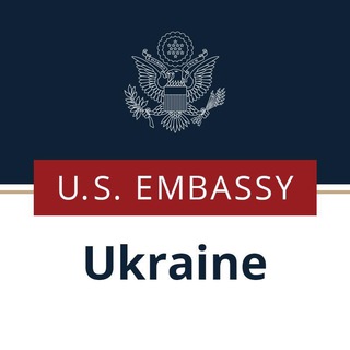 Logo de la comunidad de Telegram — Посольство США в Україні