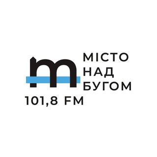 Логотип телеграм спільноти - Вінниця "Місто над Бугом" 101.8fm