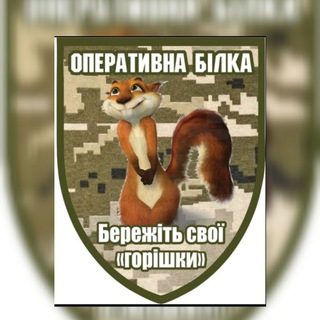 Логотип телеграм спільноти - 💙💛ОПЕРАТИВНА БІЛКА 🐿️