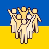 Логотип телеграм спільноти - Ми з України!