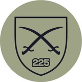 Логотип телеграм спільноти - 225 ОШП