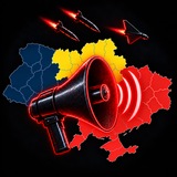 Логотип телеграм спільноти - Карта повітряних тривог 🇺🇦