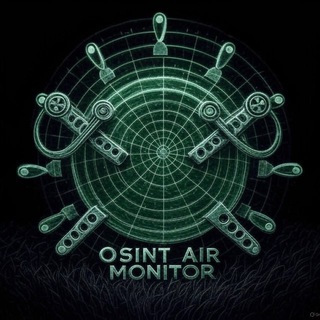 Логотип телеграм спільноти - osint.air monitor