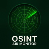 Логотип телеграм спільноти - osint.air monitor