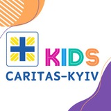 Логотип телеграм спільноти - KIDS CARITAS KYIV (Простір, дружній до дітей)