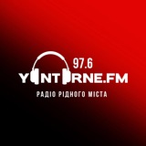 Логотип телеграм спільноти - Yantarne.FM 97.6 - Новояворівськ Радіо Рідного Міста