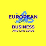 Telegram community logo — European business &amp; life guide