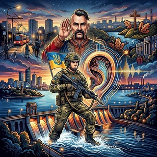 Логотип телеграм спільноти - Запоріжжя Підслухано