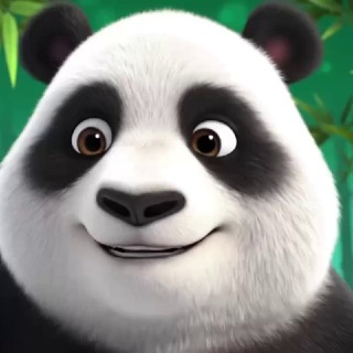 Логотип телеграм спільноти - Лебедин Сіті 🐼