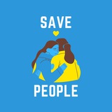 Логотип телеграм спільноти - Врятуйте наше життя - Сохраним наши жизни