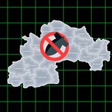 Логотип телеграм спільноти - куди летить? Дніпро