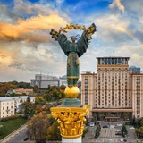 Логотип телеграм спільноти - Мій Київ
