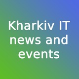 Логотип телеграм спільноти - Kharkiv IT news and events