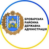 Логотип телеграм спільноти - Броварська районна військова адміністрація