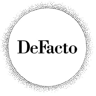 Логотип телеграм спільноти - DeFacto 🇺🇦