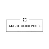 Логотип телеграм спільноти - Більш-Менш|Рівне