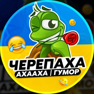 Logo de la comunidad de Telegram — Черепаха Аха-Аха | Гумор