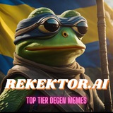 Logo de la comunidad de Telegram — rekektor.ai ✙ | #УкрТґ
