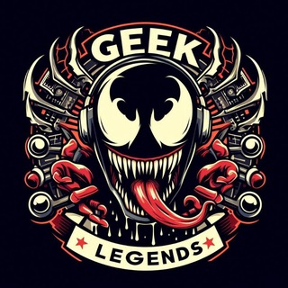 Логотип телеграм спільноти - GeekLegends | Гік-Спільнота🕹