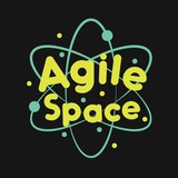 Logo de la comunidad de Telegram — Agile Space 💙💛