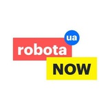 Логотип телеграм спільноти - robota.ua NOW Віддалена робота