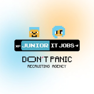 Logo de la comunidad de Telegram — Don't Panic Junior IT Jobs