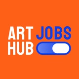 Logo de la comunidad de Telegram — ArtJobsHub | Творчі Можливості 🚀