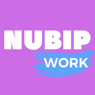 Логотип телеграм спільноти - NUBIP WORK