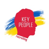 Логотип телеграм спільноти - Вакансії від Key People