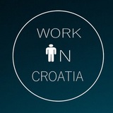 Логотип телеграм спільноти - Робота в Хорватії 🇺🇦🇭🇷