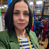Логотип телеграм спільноти - Висоцька з Брюсселя